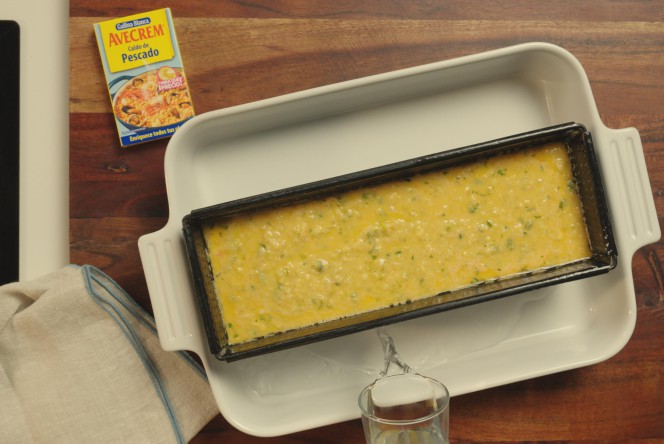 Pastel de pescado rápido